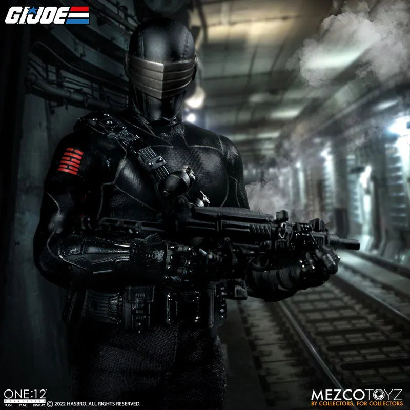 ONE:12 Collective / G.I. Joe: Snake Eyes 1/12 Action Figure DX Editionㅤ – Mezco – ActionFigureBrasil