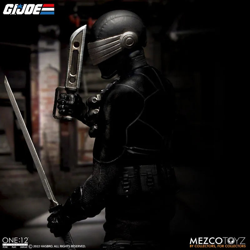 ONE:12 Collective / G.I. Joe: Snake Eyes 1/12 Action Figure DX Editionㅤ – Mezco – ActionFigureBrasil