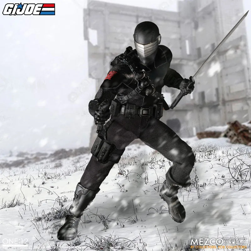 ONE:12 Collective / G.I. Joe: Snake Eyes 1/12 Action Figure DX Editionㅤ – Mezco – ActionFigureBrasil