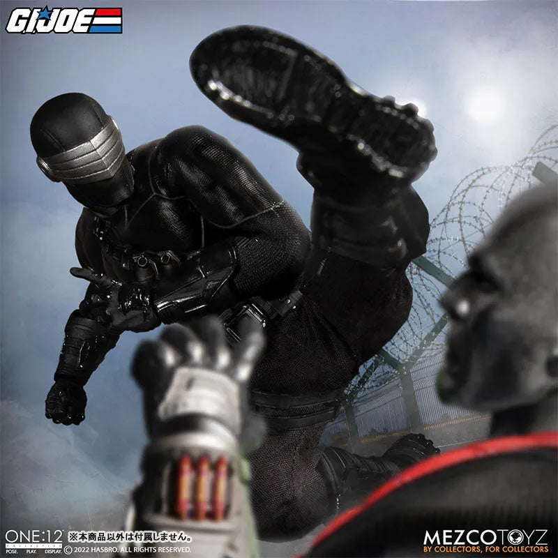 ONE:12 Collective / G.I. Joe: Snake Eyes 1/12 Action Figure DX Editionㅤ – Mezco – ActionFigureBrasil