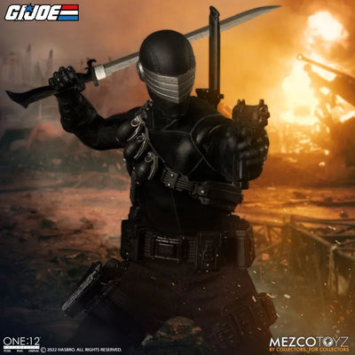 ONE:12 Collective / G.I. Joe: Snake Eyes 1/12 Action Figure DX Editionㅤ – Mezco – ActionFigureBrasil — close