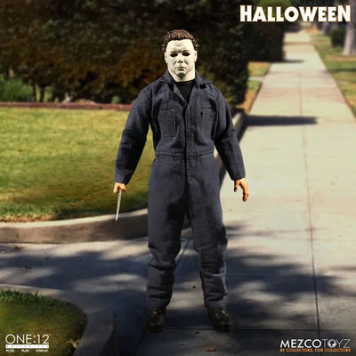 ONE:12 Collective - Halloween: Michael Myers 1/12 Action Figureㅤ – Mezco – ActionFigureBrasil — ângulo diferente