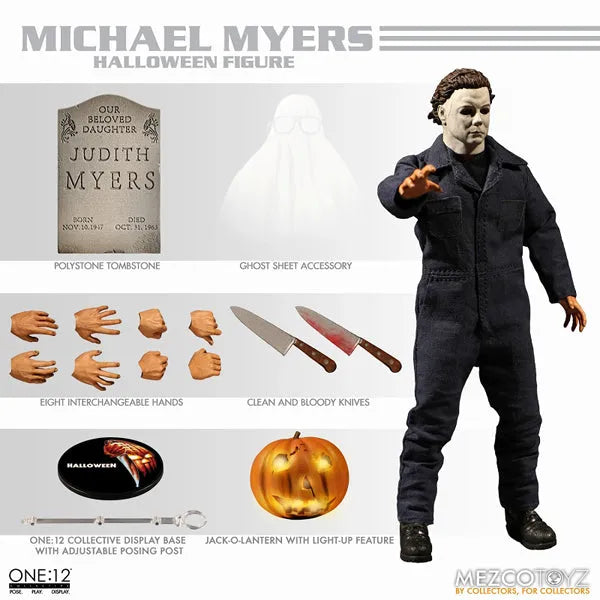 ONE:12 Collective - Halloween: Michael Myers 1/12 Action Figureㅤ – Mezco – ActionFigureBrasil