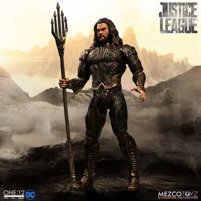 ONE:12 Collective - Justice League: Aquaman 1/12 Action Figureㅤ – Mezco – ActionFigureBrasil