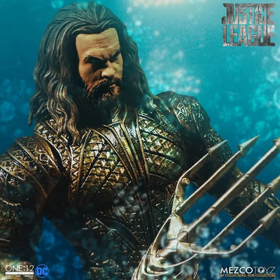 ONE:12 Collective - Justice League: Aquaman 1/12 Action Figureㅤ – Mezco – ActionFigureBrasil — ambientada