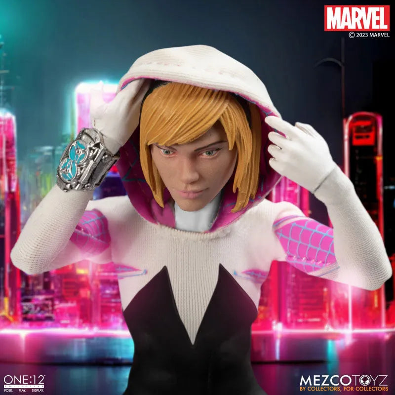 ONE:12 Collective - Marvel Comics: Ghost Spider - 1/12 (Mezco Toys)ㅤ – Mezco – ActionFigureBrasil