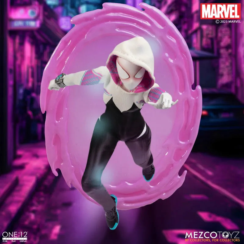 ONE:12 Collective - Marvel Comics: Ghost Spider - 1/12 (Mezco Toys)ㅤ – Mezco – ActionFigureBrasil