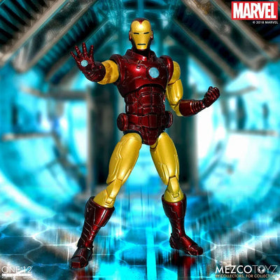 ONE:12 Collective - Marvel Comics: Iron Man 1/12 Action Figureㅤ – Mezco – ActionFigureBrasil