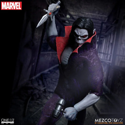 ONE:12 Collective / Marvel Comics: Morbius 1/12 Action Figureㅤ – Mezco – ActionFigureBrasil — embalagem