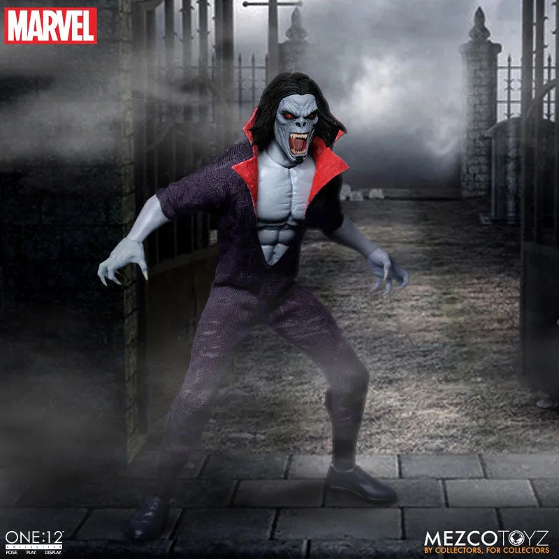ONE:12 Collective / Marvel Comics: Morbius 1/12 Action Figureㅤ – Mezco – ActionFigureBrasil