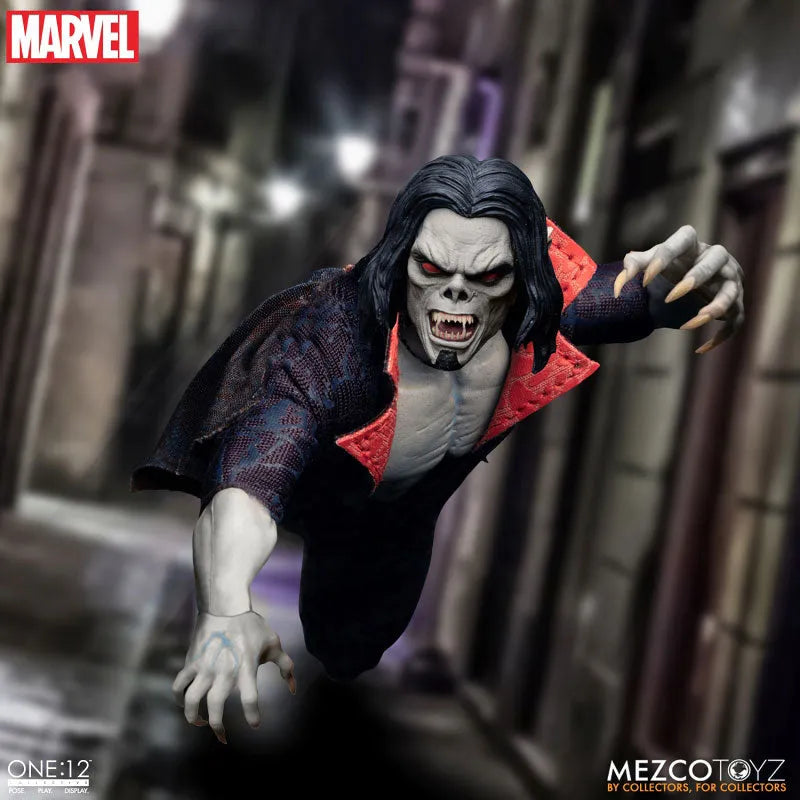ONE:12 Collective / Marvel Comics: Morbius 1/12 Action Figureㅤ – Mezco – ActionFigureBrasil