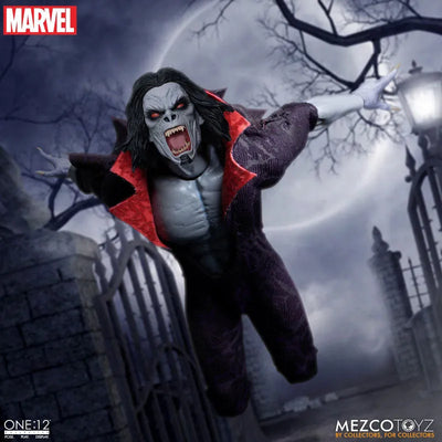 ONE:12 Collective / Marvel Comics: Morbius 1/12 Action Figureㅤ – Mezco – ActionFigureBrasil — ângulo diferente
