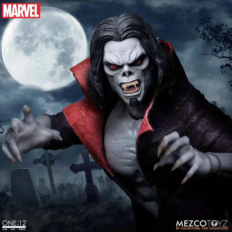 ONE:12 Collective / Marvel Comics: Morbius 1/12 Action Figureㅤ – Mezco – ActionFigureBrasil