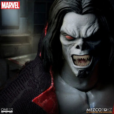 ONE:12 Collective / Marvel Comics: Morbius 1/12 Action Figureㅤ – Mezco – ActionFigureBrasil — close