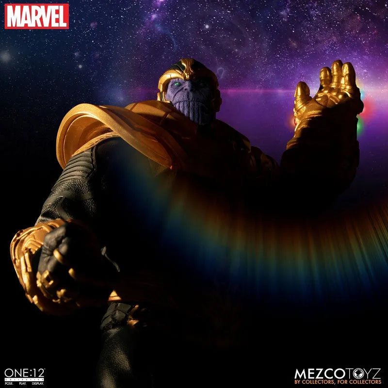 ONE:12 Collective / Marvel Comics: Thanos 1/12 Action Figureㅤ – Mezco – ActionFigureBrasil