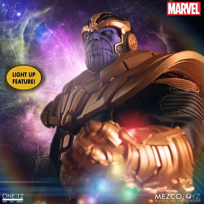 ONE:12 Collective / Marvel Comics: Thanos 1/12 Action Figureㅤ – Mezco – ActionFigureBrasil — ambientada