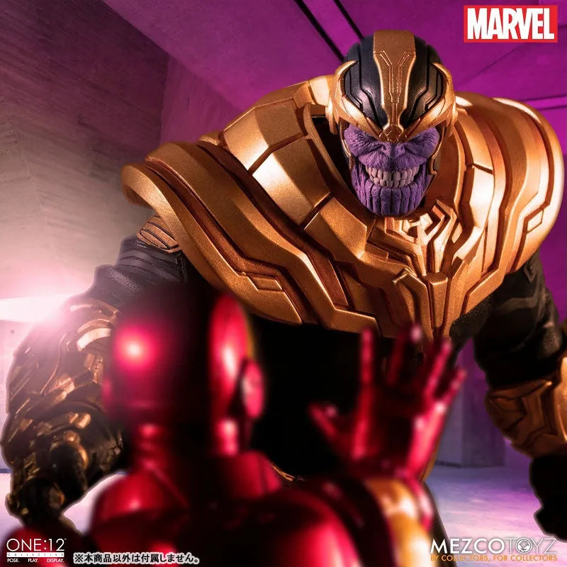 ONE:12 Collective / Marvel Comics: Thanos 1/12 Action Figureㅤ – Mezco – ActionFigureBrasil
