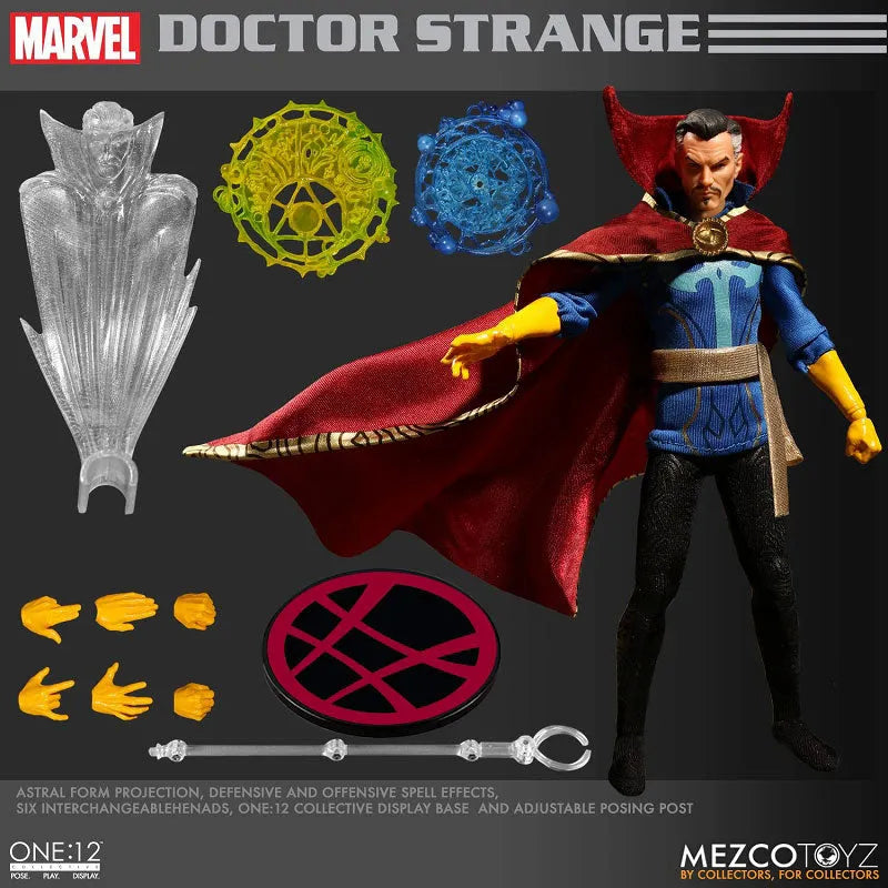 ONE:12 Collective - Marvel Universe: Doctor Strange 1/12 Action Figure(Provisional Pre-order)ㅤ – Mezco – ActionFigureBrasil