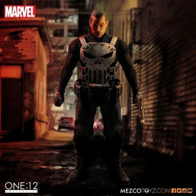 ONE:12 Collective Marvel Universe Punisher 1/12 Action Figureㅤ – Mezco – ActionFigureBrasil