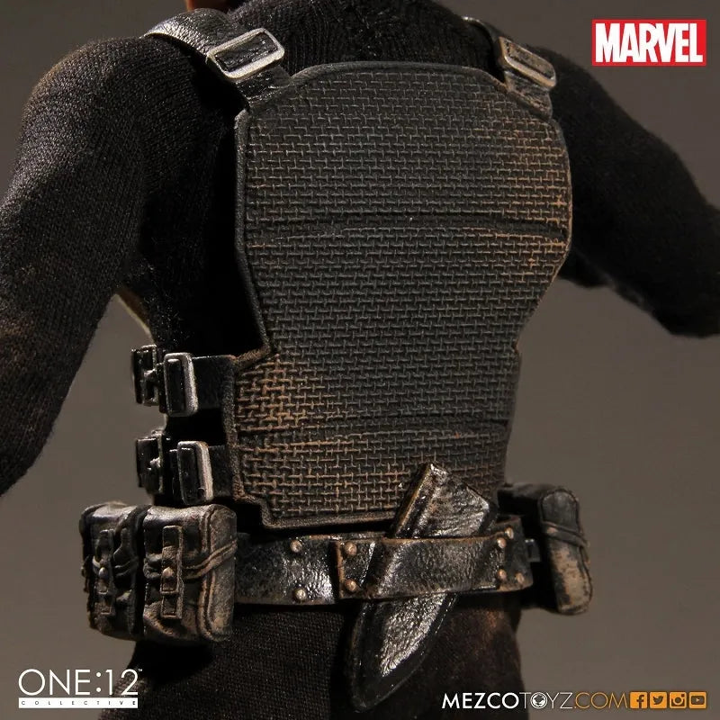 ONE:12 Collective Marvel Universe Punisher 1/12 Action Figureㅤ – Mezco – ActionFigureBrasil