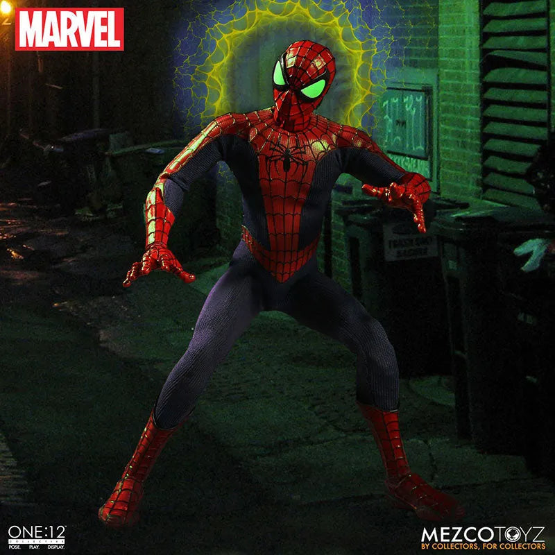 ONE:12 Collective - Marvel Universe: Spider-Man 1/12 Action Figureㅤ – Mezco – ActionFigureBrasil