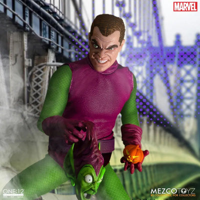 ONE:12 Collective / The Amazing Spider-Man: Green Goblin 1/12 Action Figure DX Editionㅤ – Mezco – ActionFigureBrasil — close
