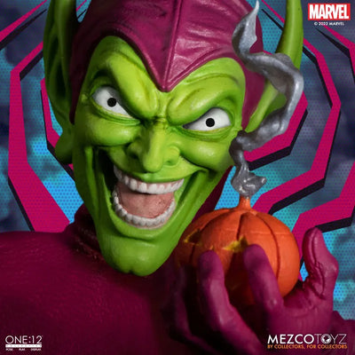 ONE:12 Collective / The Amazing Spider-Man: Green Goblin 1/12 Action Figure DX Editionㅤ – Mezco – ActionFigureBrasil — ambientada