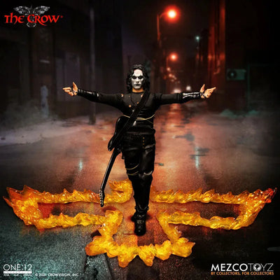 ONE:12 Collective / The Crow: Eric Draven 1/12 Action Figureㅤ – Mezco – ActionFigureBrasil — detalhe do produto