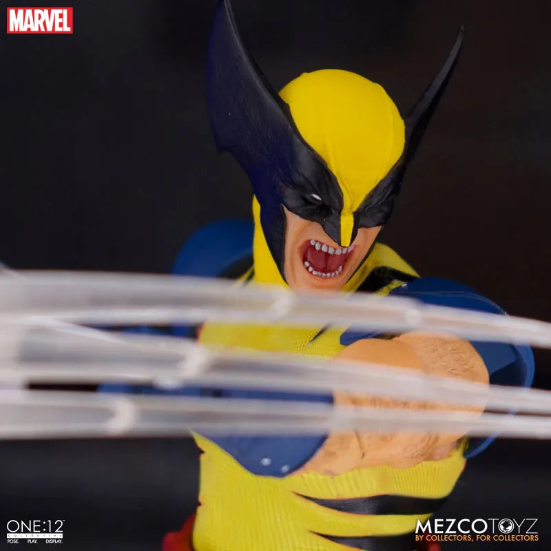 ONE:12 Collective Wolverine with Sentinel 1/12 Figure DX Steel Box Editionㅤ – Mezco – ActionFigureBrasil