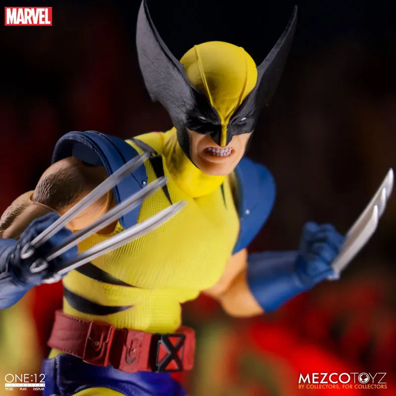 ONE:12 Collective Wolverine with Sentinel 1/12 Figure DX Steel Box Editionㅤ – Mezco – ActionFigureBrasil
