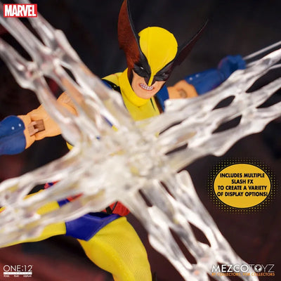 ONE:12 Collective Wolverine with Sentinel 1/12 Figure DX Steel Box Editionㅤ – Mezco – ActionFigureBrasil — iluminação de estúdio