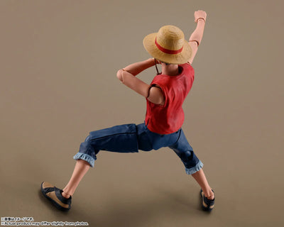 One Piece (2023) - Monkey D. Luffy - S.H.Figuarts (Bandai Spirits)ㅤ – Bandai Spirits – ActionFigureBrasil — com base expositora