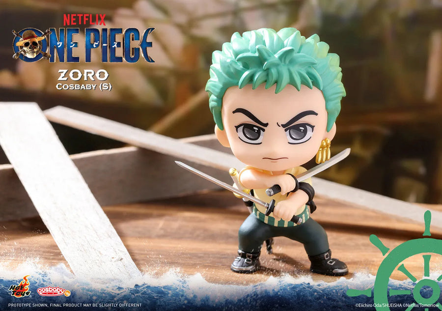 One Piece (2023) - Roronoa Zoro - Cosbaby - S - COS#1055 (Hot Toys)ㅤ – Hot Toys – ActionFigureBrasil