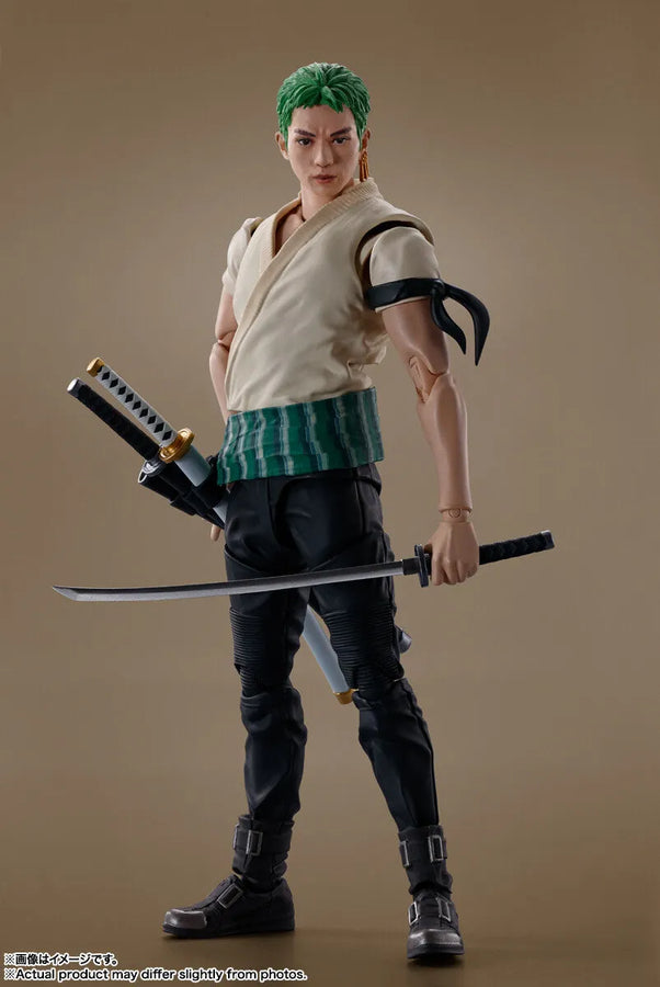 One Piece (2023) - Roronoa Zoro - S.H.Figuarts (Bandai Spirits)ㅤ – Bandai Spirits – ActionFigureBrasil