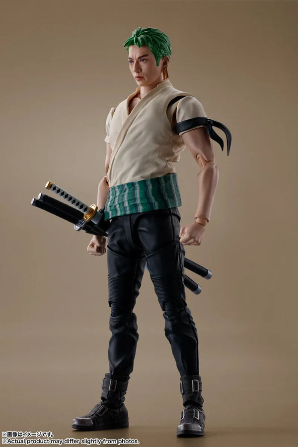 One Piece (2023) - Roronoa Zoro - S.H.Figuarts (Bandai Spirits)ㅤ – Bandai Spirits – ActionFigureBrasil
