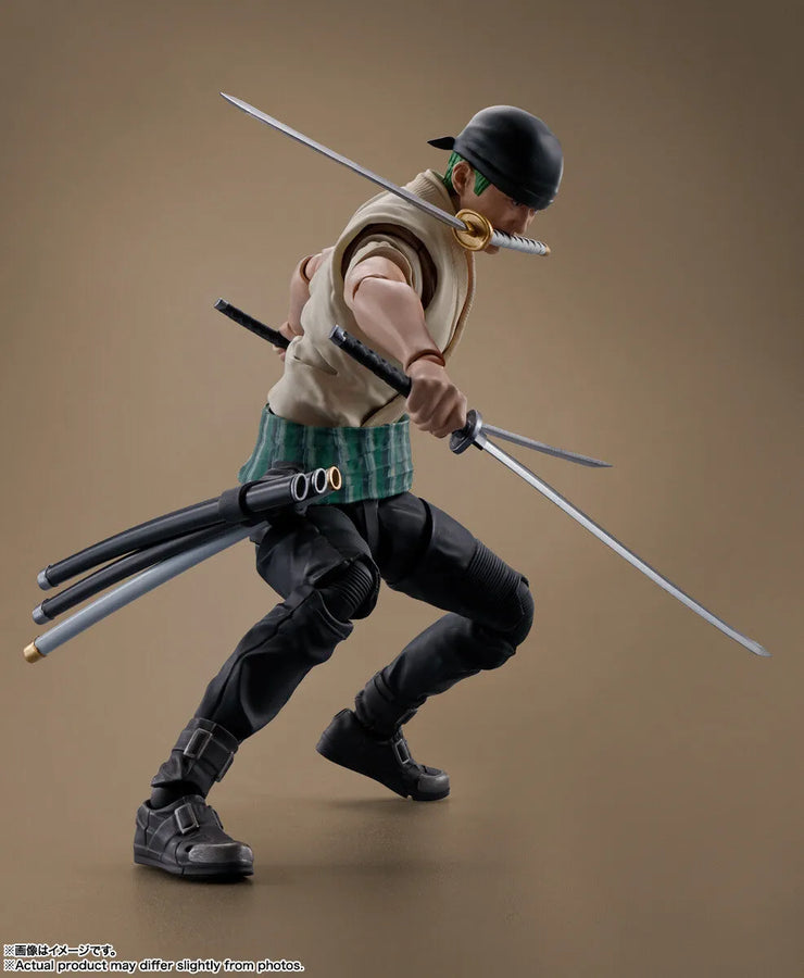 One Piece (2023) - Roronoa Zoro - S.H.Figuarts (Bandai Spirits)ㅤ – Bandai Spirits – ActionFigureBrasil
