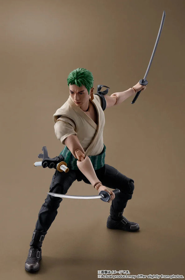 One Piece (2023) - Roronoa Zoro - S.H.Figuarts (Bandai Spirits)ㅤ – Bandai Spirits – ActionFigureBrasil