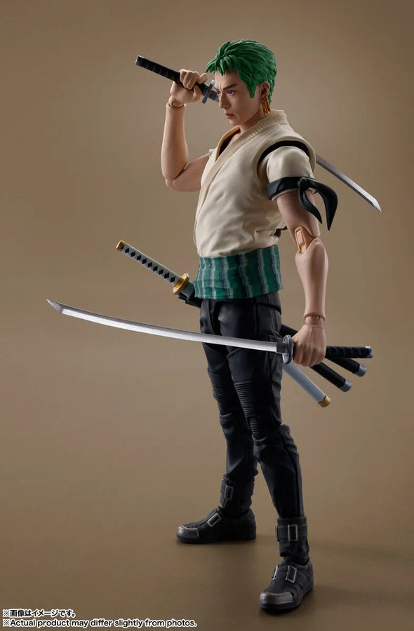 One Piece (2023) - Roronoa Zoro - S.H.Figuarts (Bandai Spirits)ㅤ – Bandai Spirits – ActionFigureBrasil