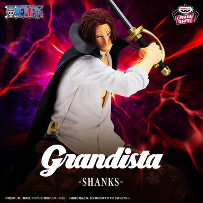 One Piece - Akagami no Shanks - Grandista (Bandai Spirits)ㅤ – Bandai Spirits – ActionFigureBrasil