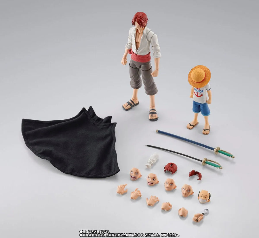 One Piece - Akagami no Shanks - Monkey D. Luffy - S.H.Figuarts - Childhood (Bandai Spirits) [Shop Exclusive]ㅤ – Bandai Spirits – ActionFigureBrasil