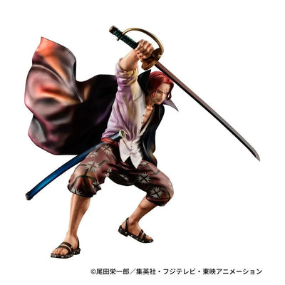 One Piece - Akagami no Shanks - Portrait of Pirates "Playback Memories" (MegaHouse) [Shop Exclusive]ㅤ – MegaHouse – ActionFigureBrasil