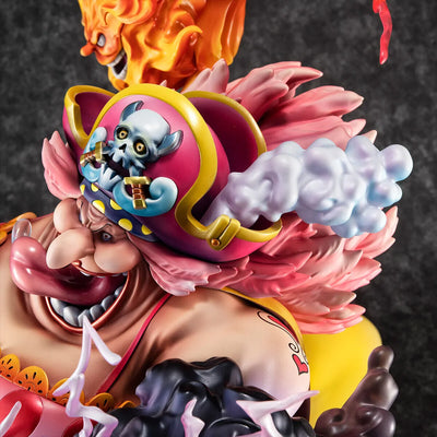 One Piece - Charlotte Linlin - Napoleon - Prometheus - Zeus - Portrait Of Pirates "SA-MAXIMUM" (MegaHouse) [Shop Exclusive]ㅤ – MegaHouse – ActionFigureBrasil — embalagem