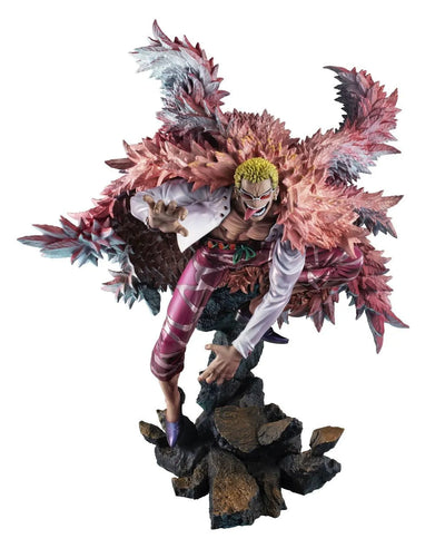 One Piece - Donquixote Doflamingo - Portrait Of Pirates "SA-MAXIMUM" - Heavenly Demon (MegaHouse) [Shop Exclusive]ㅤ – MegaHouse – ActionFigureBrasil