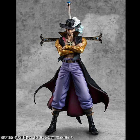 One Piece - Dracule Mihawk - Excellent Model - Portrait Of Pirates DX - 1/8 - Ver. R (MegaHouse) [Shop Exclusive]ㅤ – MegaHouse – ActionFigureBrasil