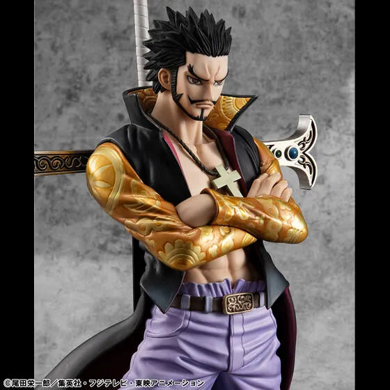 One Piece - Dracule Mihawk - Excellent Model - Portrait Of Pirates DX - 1/8 - Ver. R (MegaHouse) [Shop Exclusive]ㅤ – MegaHouse – ActionFigureBrasil