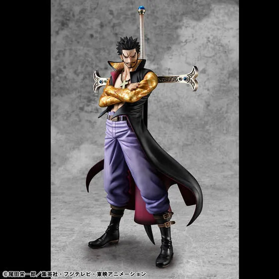 One Piece - Dracule Mihawk - Excellent Model - Portrait Of Pirates DX - 1/8 - Ver. R (MegaHouse) [Shop Exclusive]ㅤ – MegaHouse – ActionFigureBrasil