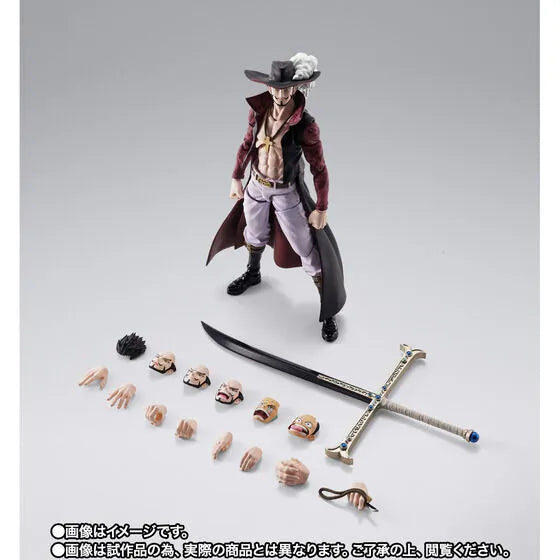 One Piece - Dracule Mihawk - S.H.Figuarts (Bandai Spirits) [Shop Exclusive]ㅤ – Bandai Spirits – ActionFigureBrasil