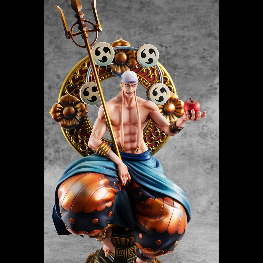 One Piece - Eneru - Portrait Of Pirates Maximum - Skypiea Yuiitsu Kami (MegaHouse) [Shop Exclusive]ㅤ – MegaHouse – ActionFigureBrasil