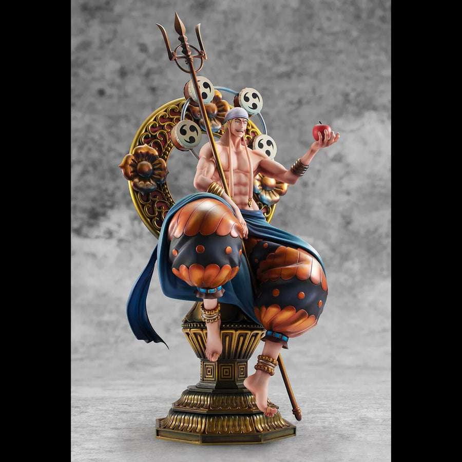 One Piece - Eneru - Portrait Of Pirates Maximum - Skypiea Yuiitsu Kami (MegaHouse) [Shop Exclusive]ㅤ – MegaHouse – ActionFigureBrasil