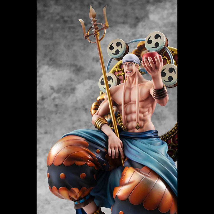 One Piece - Eneru - Portrait Of Pirates Maximum - Skypiea Yuiitsu Kami (MegaHouse) [Shop Exclusive]ㅤ – MegaHouse – ActionFigureBrasil